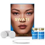 SWATI Cosmetics 6 Months Sapphire färgade linser