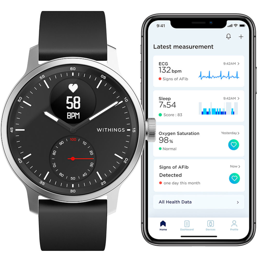 Withings Scanwatch 42 mm Black