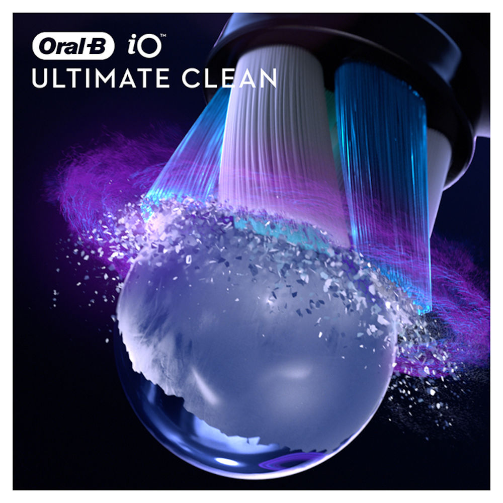 Oral-B iO Ultimate Clean Black Borsthuvud 4-pack
