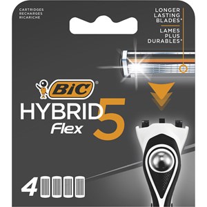 BIC Hybrid 5 Flex Rakblad för Män 4-pack