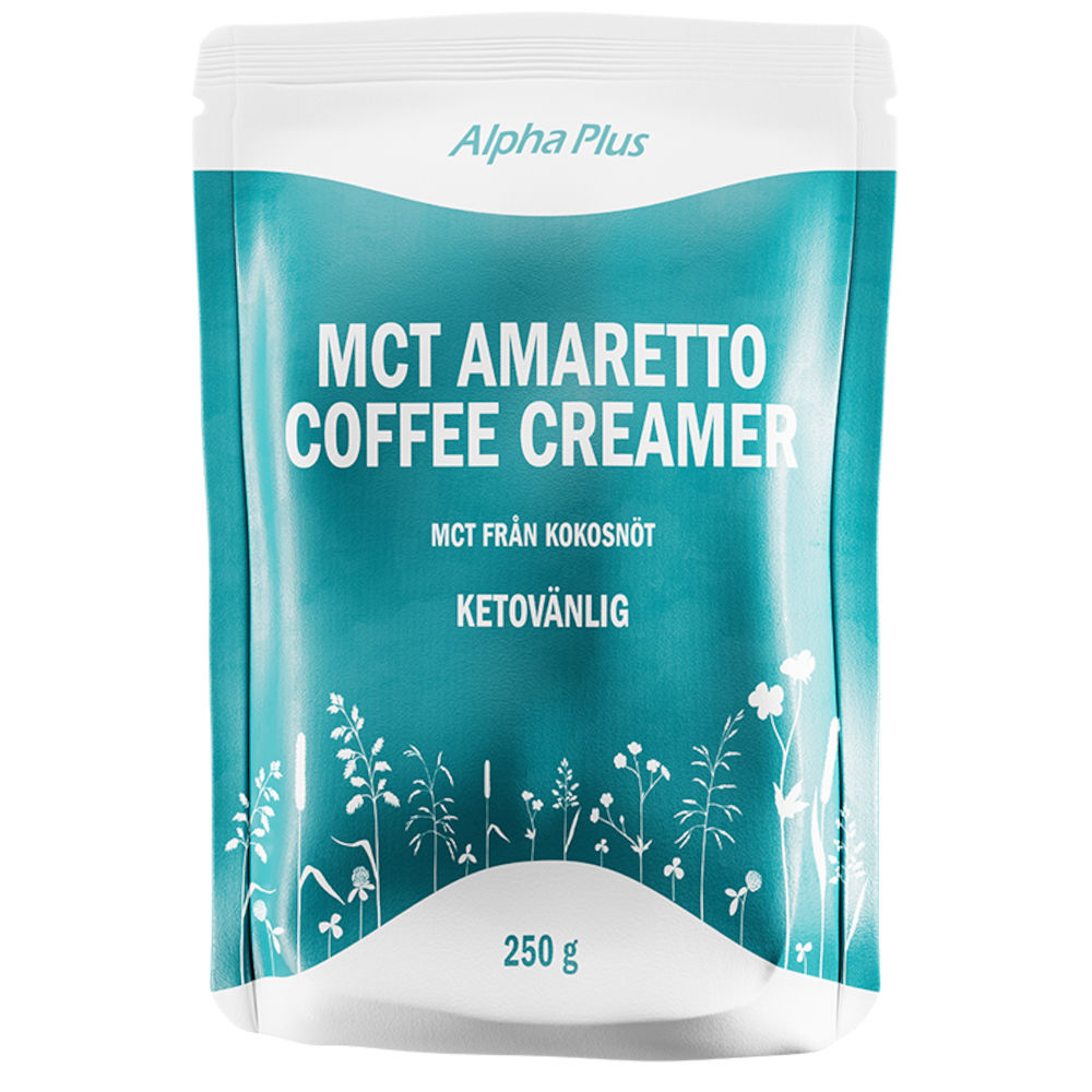 Alpha Plus MCT Amaretto Coffee Creamer 250 g