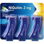 NiQuitin Komprimerad sugtablett 2mg Burk, 60(3x20) tabletter