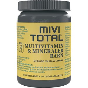 Mivitotal Multivitamin & Mineraler Barn 90st