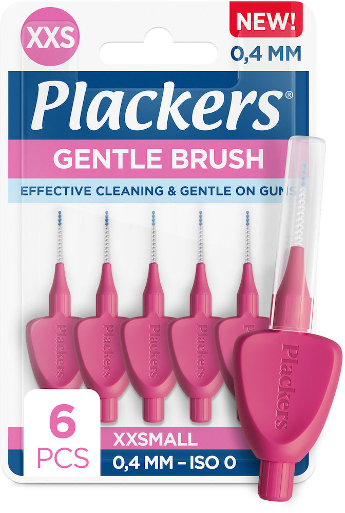 Plackers Gentle Brush 0,4 mm 6st