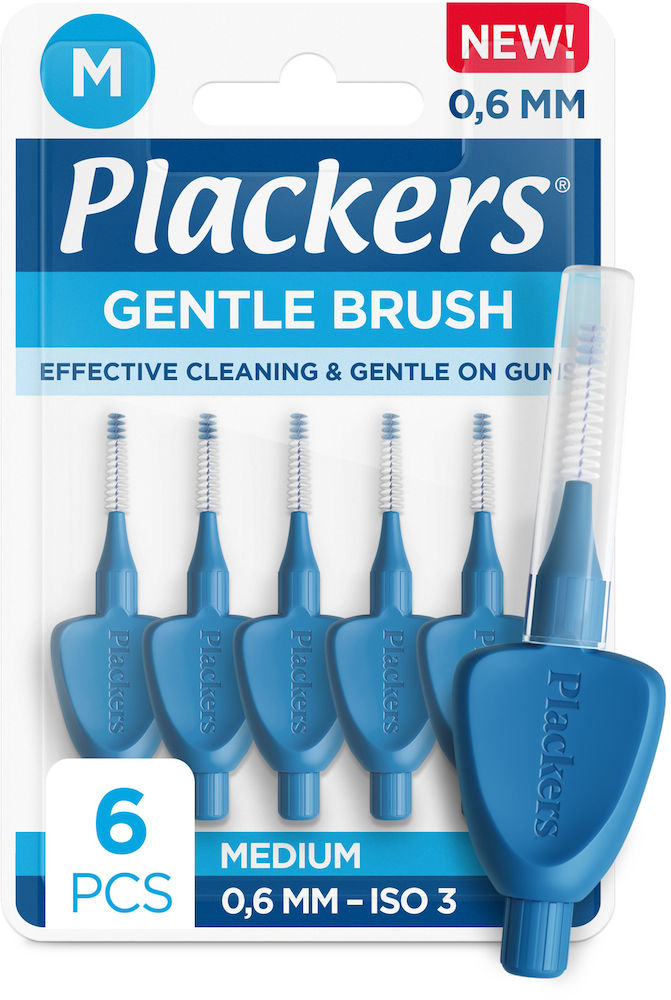 Plackers Gentle Brush 0,6 mm 6st