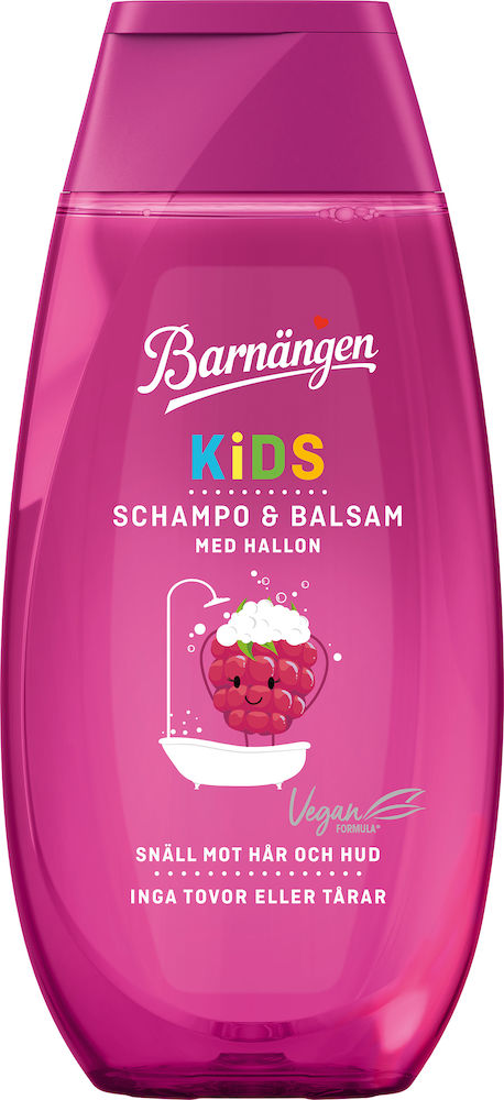 Barnängen Kids Schampo/Balsam Hallon 250 ml