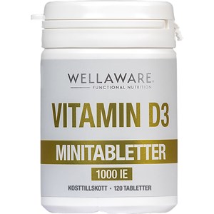 WellAware Vitamin D3 1000IE 120 minitabletter
