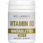 WellAware Vitamin D3 2500 IE 120 minitabletter