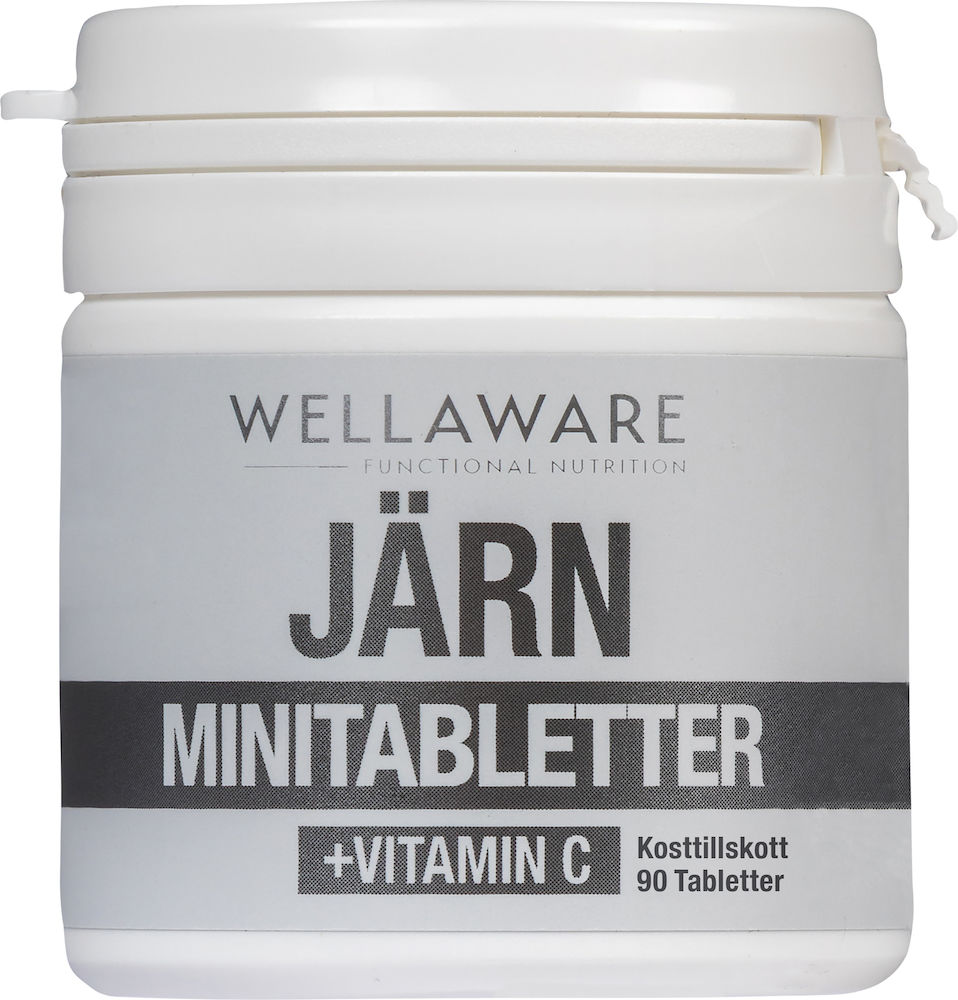 WellAware Järn och Vitamin C 90 minitabletter