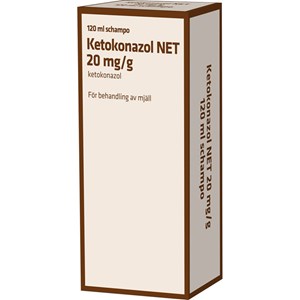 Ketokonazol NET Schampo 20mg/g Plastflaska, 120ml