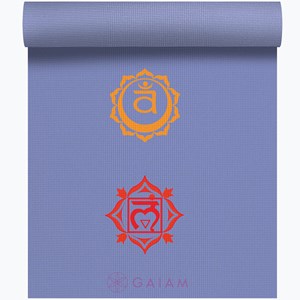 Gaiam Chakra Yoga Mat 4 mm Classic Printed