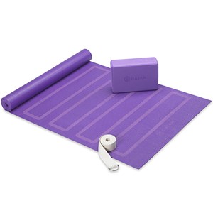 Gaiam Yoga Beginners Kit Purple