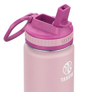 Takeya Actives Straw Insulated Bottle 475 ml Blush/Superpink