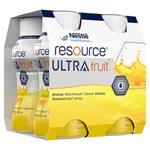 Resource Ultra fruit Klar och energirik näringsdryck med extra protein ananas 4x200milliliter