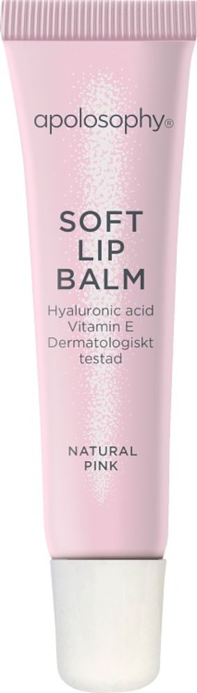 Apolosophy Soft Lip Balm Natural Pink 12 ml