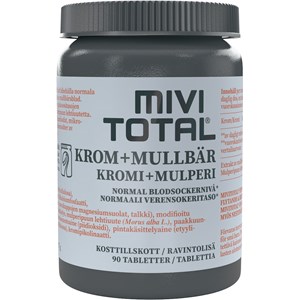 Mivitotal Krom+Mullbär 90st