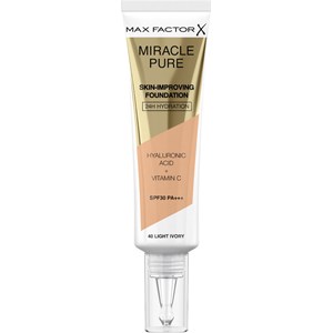 Max Factor Miracle Pure Foundation 40 Light Ivory 