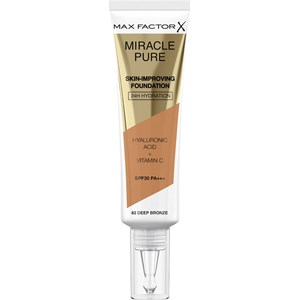 Max Factor Miracle Pure Foundation 82 Deep Bronze 