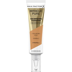 Max Factor Miracle Pure Foundation 76 Warm Golden 