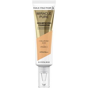 Max Factor Miracle Pure Foundation 33 Crystal Beige 