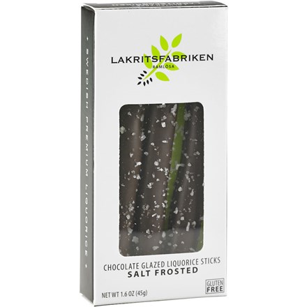 apotekhjartat.se | Lakritsfabriken Liquorice Sticks Dark Chocolate & Sea Salt 45 g