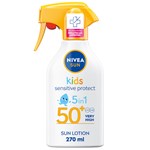 Nivea Sun Kids Sensitive Protect & Play Spray SPF50+ 270 ml
