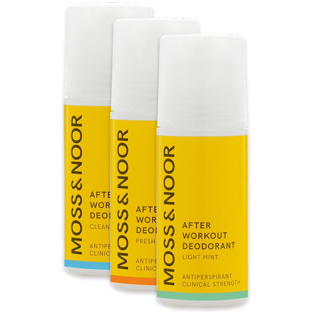 Moss & Noor After Workout Deodorant Mixed 60 ml 3-pack