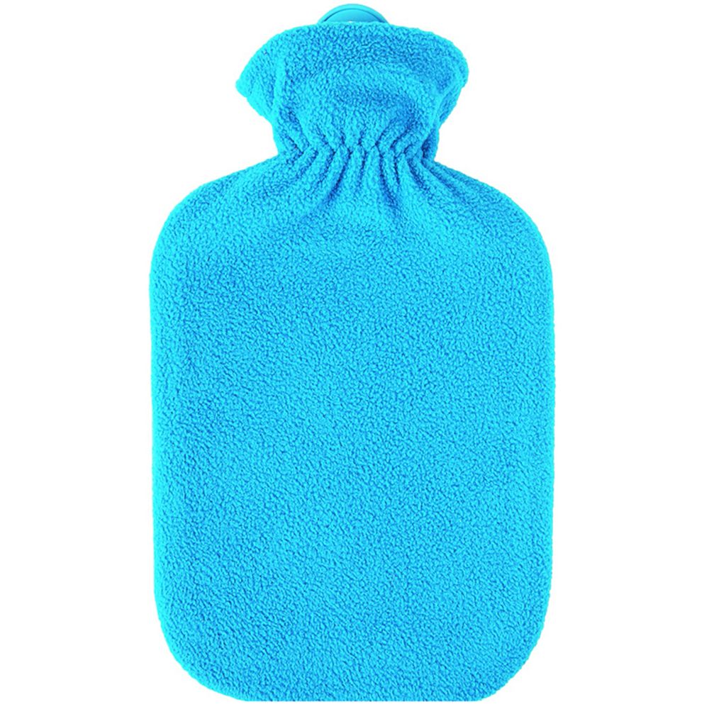 Sipacare Varmvattenflaska Fleece 2 liter Blå