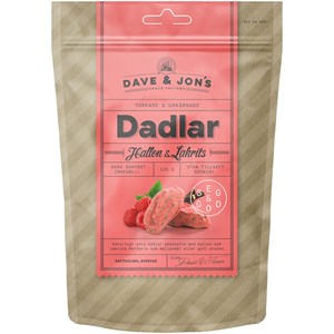 Dave & Jon's Dadlar Hallon/Lakrits 125 g