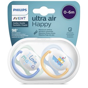 Philips Avent Ultra Air Napp 0-6 mån Mamma/Båt 2-pack