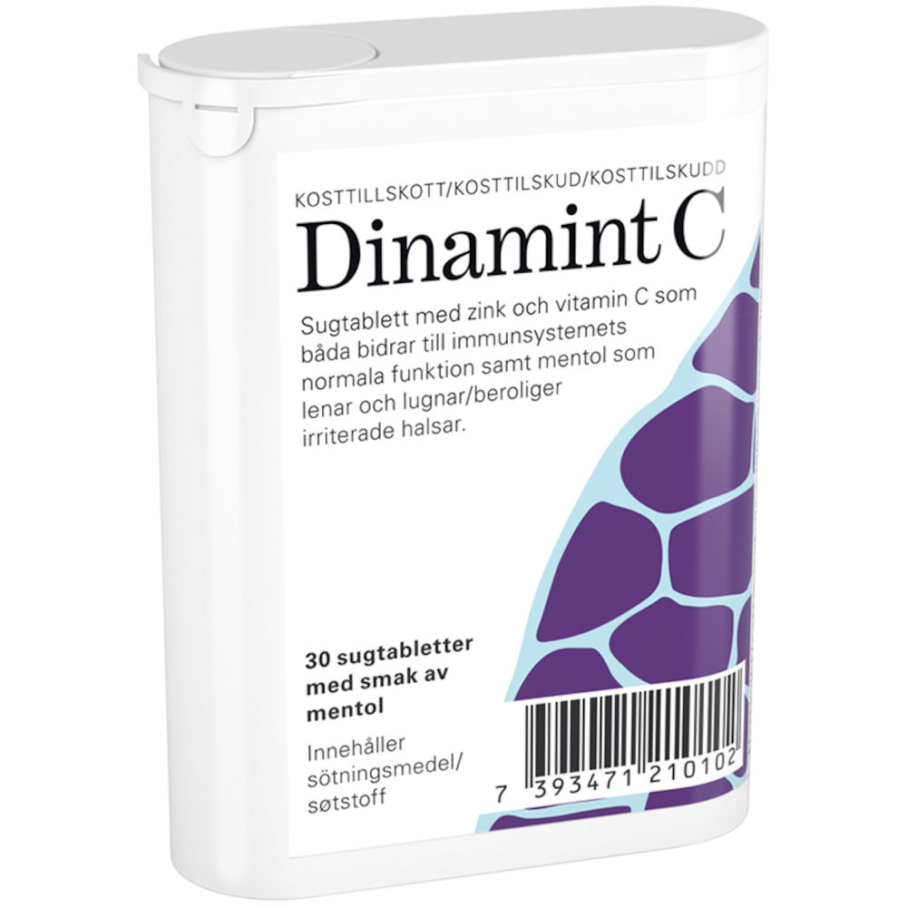 Dinamint C 30 sugtabletter