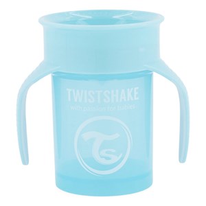 Twistshake 360 Cup 6+ mån Pastel Blue 