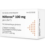 Niferex Enterokapsel, hård 100mg Blister, 50kapslar