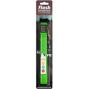 Save Lives Now Flash LED Light Band 1-pack
