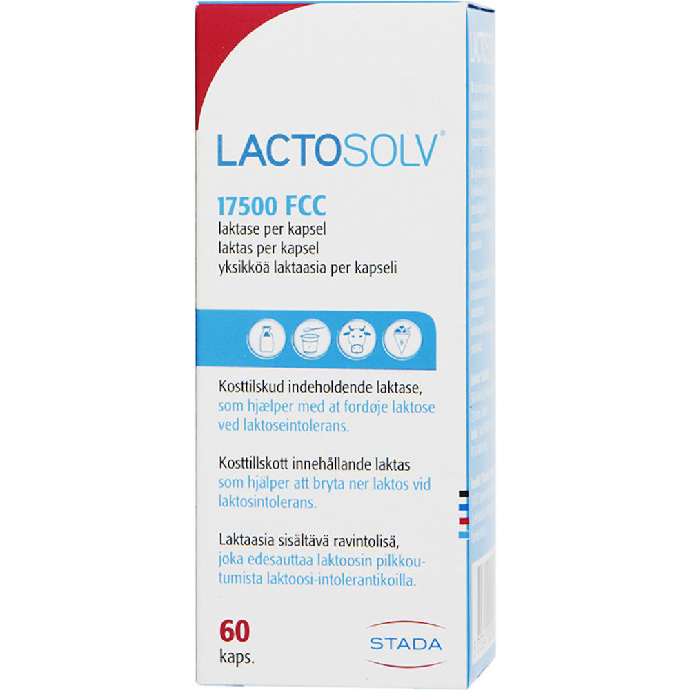 Lactosolv 60 kapslar