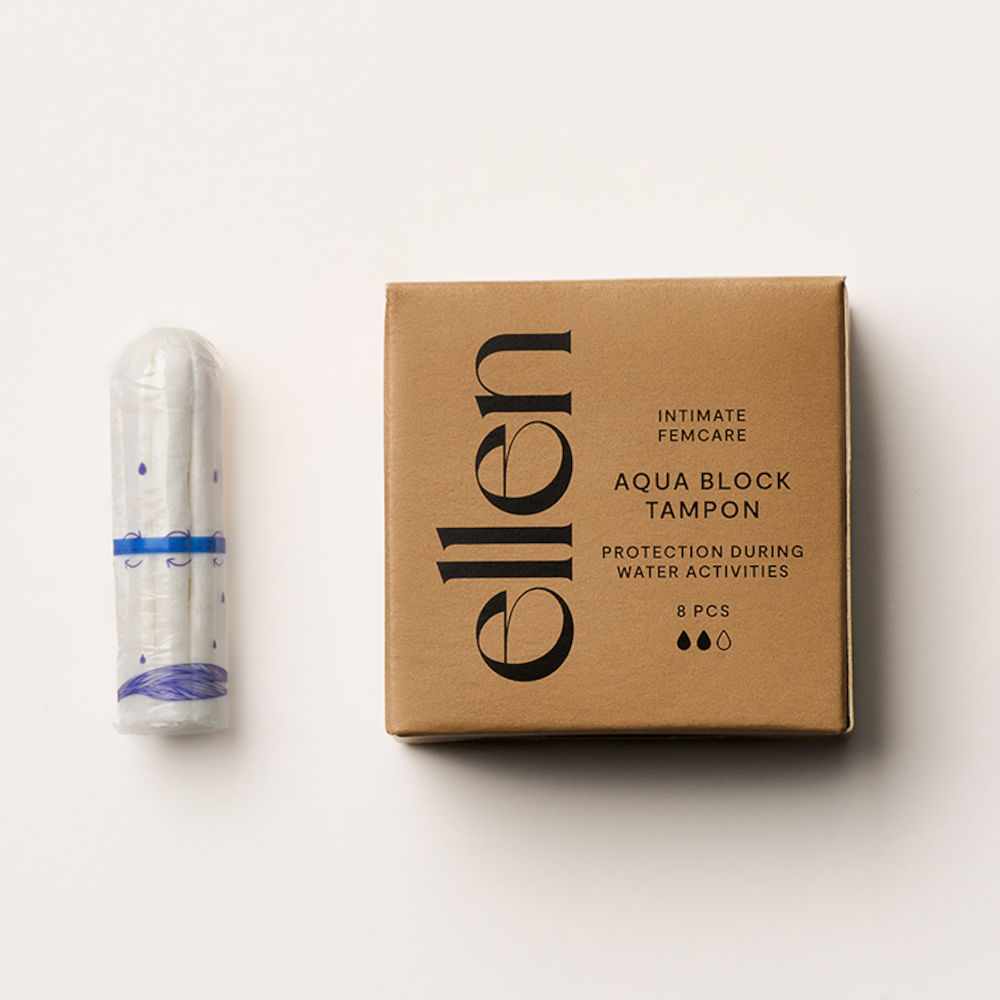 Ellen Aqua Block Tampon 8 st