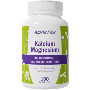 Alpha Plus Kalcium Magnesium 100 tabletter