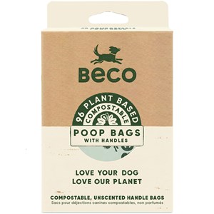 Beco Bajspåse Nedbrytbar med Handtag 96-pack