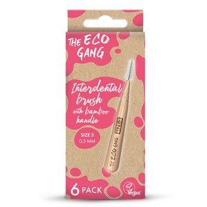 The Eco Gang Bamboo Interdental Brush Size 3 0,5 mm 6 st