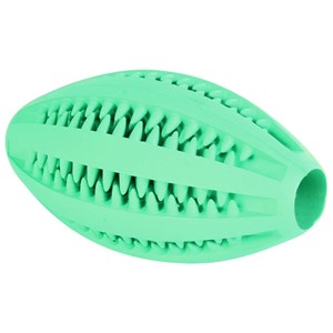 Trixie Denta Fun Rugbyboll med Mintsmak Naturgummi ø 11 cm