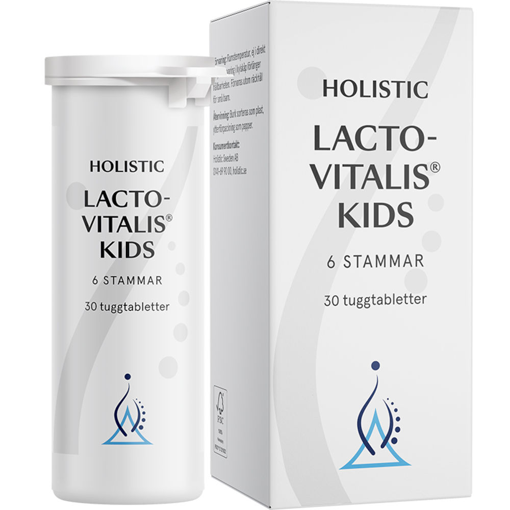 Holistic Lactovitalis Kids 30 tabletter