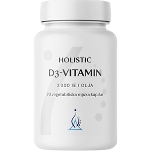 Holistic D3-vitamin 2000 IE i Olja 90 kapslar