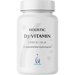 Holistic D3-vitamin 2000 IE i Olja 90 kapslar