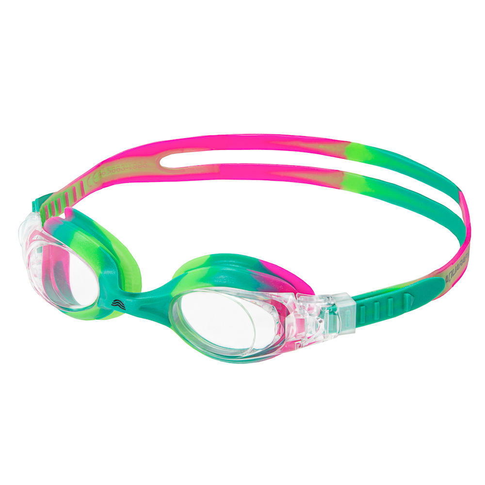 Aquarapid Mako Kids Swim Goggles Pink/Green