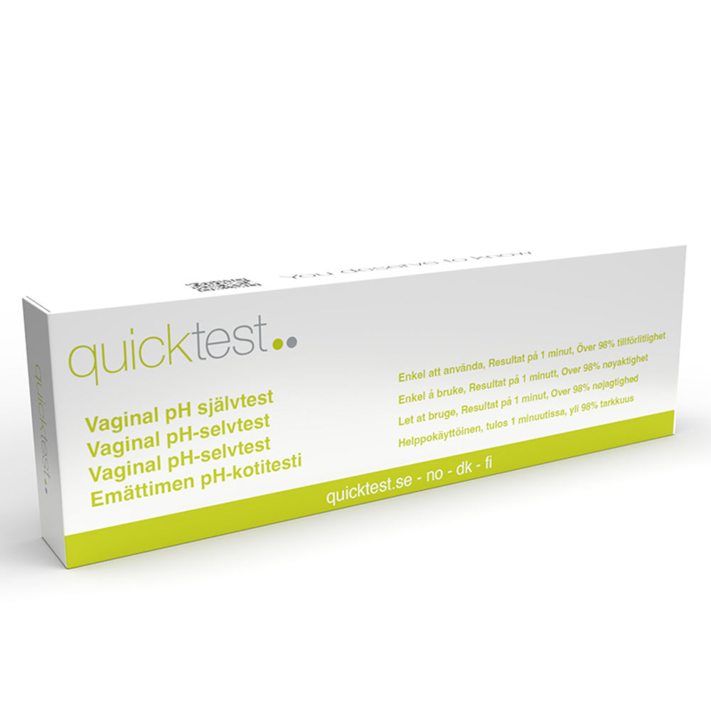 Quicktest Vaginalt pH-test 1-pack