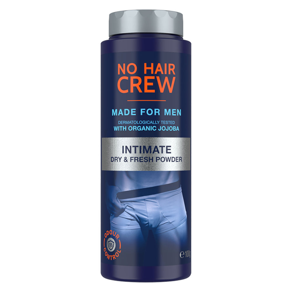 No Hair Crew Body Hair Intimate Dry & Fresh Powder 100 g