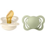 BIBS Couture Latex Ivory/Sage 2-pack