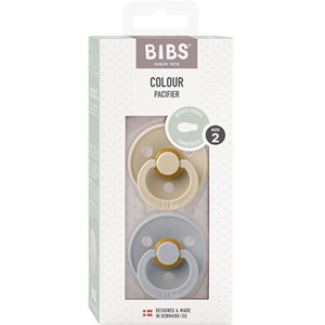 BIBS Colour Latex Symmetrical Vanilla/Cloud 2-pack Size 2
