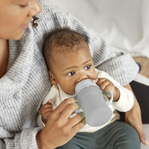 Everyday Baby Pipmugg Glas Healthy + Quiet Grey