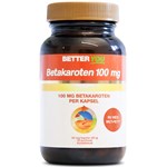 Better You Betakaroten 100 mg 50 kapslar